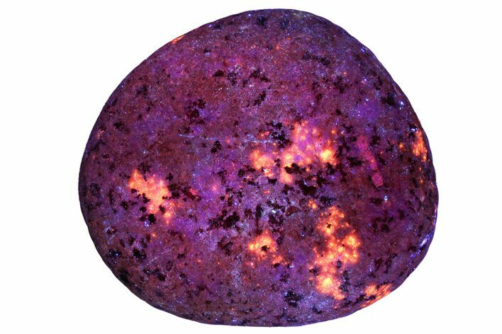 Highly Fluorescent Yooperlite Pebble - Michigan #253893